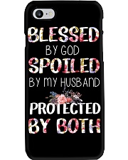 BLESSED BY GOD SPOILED BY MY HUSBAND Phone Case thumbnail