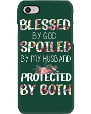 BLESSED BY GOD SPOILED BY MY HUSBAND Phone Case i-phone-7-case