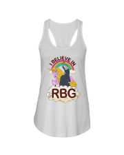 I BELIEVE IN RBG Ladies Flowy Tank thumbnail
