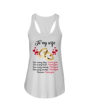 FOR EVERY DAY I MISS YOU FOR EVERY HOUR I NEED YOU Ladies Flowy Tank thumbnail
