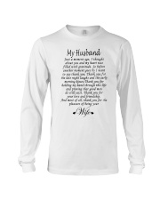 MY HUSBAND Long Sleeve Tee thumbnail