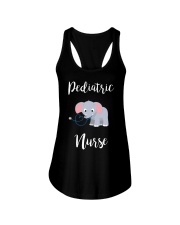PEDIATRIC NURSE ELEPHANTS Ladies Flowy Tank thumbnail