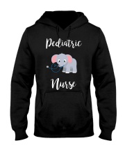 PEDIATRIC NURSE ELEPHANTS Hooded Sweatshirt front