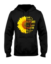 SHE WAS A WILDFLOWER IN LOVE WITH THE SUN Hooded Sweatshirt front