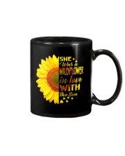 SHE WAS A WILDFLOWER IN LOVE WITH THE SUN Mug thumbnail