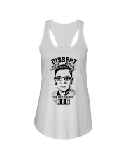 DISSENT MUTHA FCKAS THE NOTORIOUS RBG Ladies Flowy Tank thumbnail