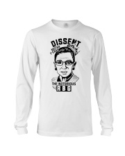 DISSENT MUTHA FCKAS THE NOTORIOUS RBG Long Sleeve Tee thumbnail