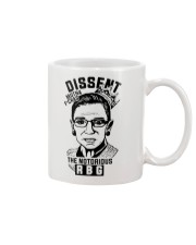 DISSENT MUTHA FCKAS THE NOTORIOUS RBG Mug thumbnail