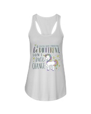 YOU'RE LUCKY ENOUGH TO BE DIFFERENT Ladies Flowy Tank thumbnail