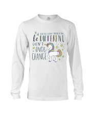 YOU'RE LUCKY ENOUGH TO BE DIFFERENT Long Sleeve Tee thumbnail