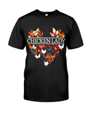 CHICKEN LADY Classic T-Shirt front