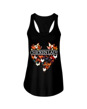 CHICKEN LADY Ladies Flowy Tank thumbnail