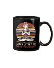 IM MOSTLY PEACE LOVE AND LIGHT AND A LITTLE GO Mug thumbnail