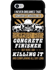 SOMEDAY I WOULD BE A GRUMPY OLD CONCRETE FINISHER Phone Case thumbnail