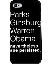 PARKS GINSBURG WARREN OBAMA NEVERTHELESS SHE Phone Case thumbnail
