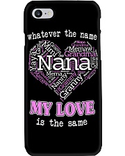 WHATEVER THE NAME MY LOVE IS THE SAME Phone Case thumbnail