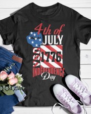 The 4th of July Classic T-Shirt custom-t-shirts-classic-lifestyle-front-453