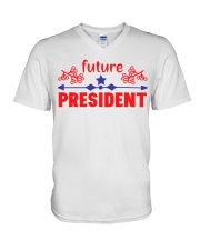 The 4th of July V-Neck T-Shirt tile