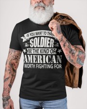 Army Veterans Classic T-Shirt custom-t-shirts-classic-lifestyle-front-449