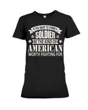 Army Veterans Premium Fit Ladies Tee tile