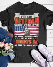 Vietnam Veteran Classic T-Shirt custom-t-shirts-classic-lifestyle-front-453