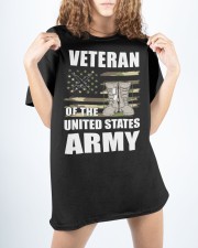 Distressed American-Flag-US-Army Classic T-Shirt custom-t-shirts-classic-lifestyle-front-437