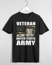 Distressed American-Flag-US-Army Classic T-Shirt custom-t-shirts-classic-lifestyle-front-465