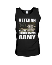 Distressed American-Flag-US-Army Unisex Tank tile