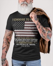I CHOOSE TO STAND-FOR THOSE SERVING Classic T-Shirt custom-t-shirts-classic-lifestyle-front-449