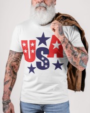 Fourth of July Independence Day Classic T-Shirt custom-t-shirts-classic-lifestyle-front-449