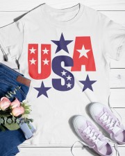 Fourth of July Independence Day Classic T-Shirt custom-t-shirts-classic-lifestyle-front-453