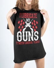 Political i lubricate my guns Classic T-Shirt custom-t-shirts-classic-lifestyle-front-437
