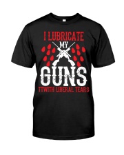 Political i lubricate my guns Premium Fit Mens Tee tile