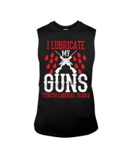 Political i lubricate my guns Sleeveless Tee tile
