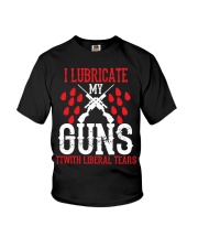 Political i lubricate my guns Youth T-Shirt tile