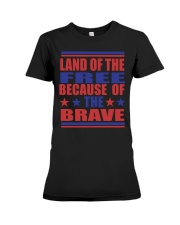 Fourth of July Independence Day Premium Fit Ladies Tee tile