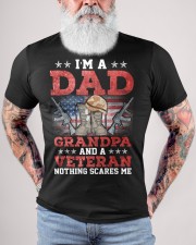 I Am Dad Grandpa And VETERAN Classic T-Shirt custom-t-shirts-classic-lifestyle-front-446