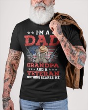 I Am Dad Grandpa And VETERAN Classic T-Shirt custom-t-shirts-classic-lifestyle-front-449
