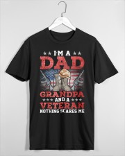 I Am Dad Grandpa And VETERAN Classic T-Shirt custom-t-shirts-classic-lifestyle-front-465