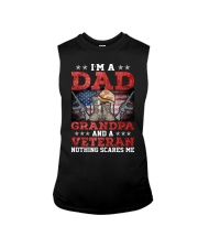 I Am Dad Grandpa And VETERAN Sleeveless Tee tile