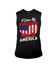 I-LOVE MY FREEDOM-I-LOVE-MY-AMERICA Sleeveless Tee tile