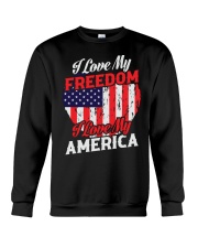I-LOVE MY FREEDOM-I-LOVE-MY-AMERICA Crewneck Sweatshirt tile
