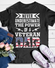The Power of a Veteran Classic T-Shirt custom-t-shirts-classic-lifestyle-front-453