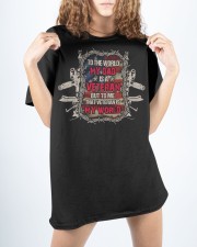 My dad is a veteran Classic T-Shirt custom-t-shirts-classic-lifestyle-front-437