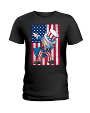 American Pride  Ladies T-Shirt tile