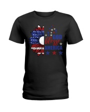 Patriotic-4th-of-July-Memorial Ladies T-Shirt tile