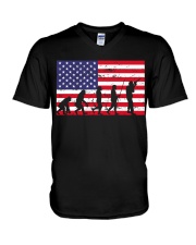 VETERAN PRIDE V-Neck T-Shirt tile