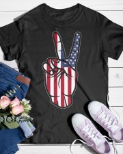 American Pride Classic T-Shirt custom-t-shirts-classic-lifestyle-front-453