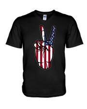 American Pride V-Neck T-Shirt tile