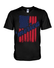 American Pride V-Neck T-Shirt tile